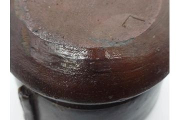 桃山時代　古備前　侘び寂びを感じる水指(水差、雲屯、水器、茶器、茶道具、茶陶、共箱付き)(R-079435)