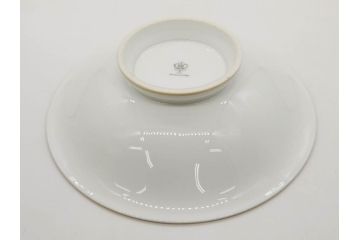 大倉陶園(OKURA、OAC)　 金蝕バラ　気品漂うボウル(手描き、ディッシュ、ローズ、バラ、深皿、大皿、フルーツ皿、コンポート、菓子鉢、洋食器)(R-079436)