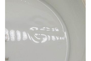 大倉陶園(OKURA、OAC)　 金蝕バラ　気品漂うボウル(手描き、ディッシュ、ローズ、バラ、深皿、大皿、フルーツ皿、コンポート、菓子鉢、洋食器)(R-079436)