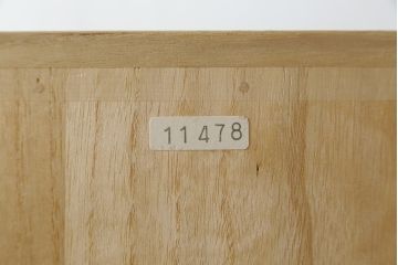 中古　美品　伝統工芸士　東樹義明作　久光刻　繊細な線で表現された可憐な草花の彫刻が魅力的な加茂総桐箪笥(胴厚、総桐たんす、着物箪笥、和たんす、衣装タンス、引き出し)(R-079442)