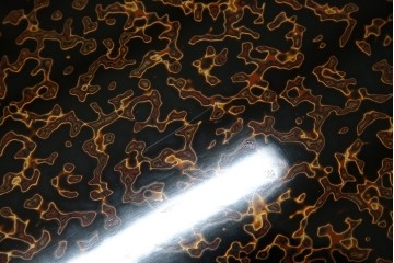 中古　未使用　展示品　東北　津軽塗り　唐塗り　隅々まで意匠を凝らした上質で美しい漆塗りの座卓　定価約95万円　(R-079447)