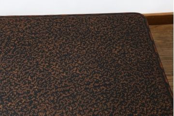 中古　未使用　展示品　東北　津軽塗り　唐塗り　隅々まで意匠を凝らした上質で美しい漆塗りの座卓(ローテーブル、センターテーブル、リビングテーブル)(定価約95万円)(R-079447)