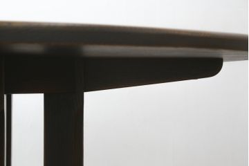 中古　飛騨産業　PROVINCIAL(プロヴィンシャル・プロビンシャル)　様々なテイストの空間に馴染む丸テーブル(ダイニングテーブル、ラウンドテーブル、4人掛け、6人掛け)(R-079452)