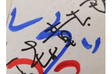 色紙サイン・イラストなど27点セット(手塚理美、にしきのあきら、関本四十四、高橋一三、山本リンダ、村上幸子、森田健作、大場久美子、松原智恵子、高田みづえ、はらたいら、仮面ライダー、ガッチャマン、樫の木モック、みなしごハッチ)(R-079453)