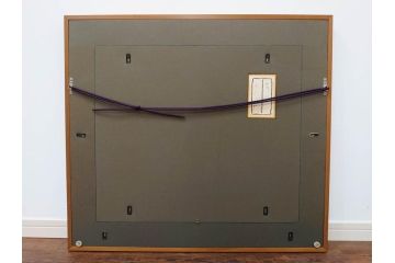 真作　中尾淳　「舞妓」　F10(10号)　絵画(日本画、女性、人物、着物、共シール、サイン付き、落款印、肉筆、額装、共箱付き)(R-079455)