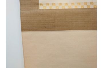 小林五浪　「老梅」　掛軸(掛け軸、日本画、花、サイン付き、落款、共箱付き、三越美術部)(R-079462)
