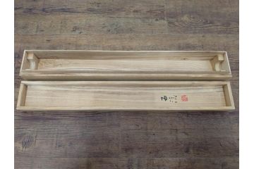 小林五浪　「老梅」　掛軸(掛け軸、日本画、花、サイン付き、落款、共箱付き、三越美術部)(R-079462)