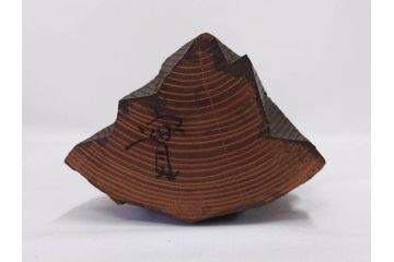 村野實　木彫　高さ 約13cm　円空仏(仏教美術、仏像、彫刻、置物、オブジェ、木製)(R-079465)