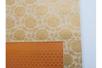 暁山人作　本金当麻つづれ十三佛像図　掛軸(掛け軸、仏画、仏具、京表具 横山清和堂、表装の栞つき、共箱付き)(R-079466)