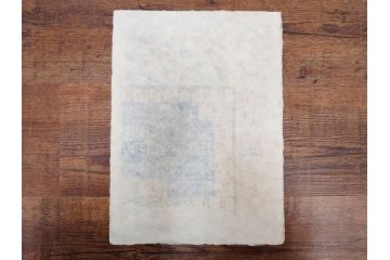 1987年(昭和62年)　人間国宝　芹沢銈介　細かな彩色に匠の技が光る型染カレンダー(木版画、多色摺り、和紙、暦、12ヶ月揃い、竹、宝船、農作業、手仕事、桃の節句、蝶、ちょう、花、植物、端午の節句、鯉登り、トンボ、蜻蛉、キツツキ、柿、栗、くり、ケース付き)(R-079471)　