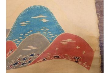 真作　人間国宝　芹沢銈介　型絵染　様々な匠の創造性に触れられる版画7枚セット(絵画、うちわ絵、益子土瓶図、風景画、野菜、山、植物、諸国民芸、株式会社たくみ、記念品、落款印、ケース付き)(R-079476)