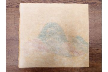 真作　人間国宝　芹沢銈介　型絵染　様々な匠の創造性に触れられる版画7枚セット(絵画、うちわ絵、益子土瓶図、風景画、野菜、山、植物、諸国民芸、株式会社たくみ、記念品、落款印、ケース付き)(R-079476)
