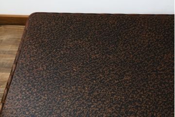 中古　未使用　展示品　東北　津軽塗り　唐塗り　隅々まで意匠を凝らした上質で美しい漆塗りの座卓(ローテーブル、センターテーブル、リビングテーブル)(定価約95万円)(R-079486)