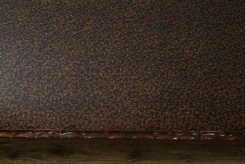 新古　未使用展示品　東北　唐塗り　隅々まで意匠を凝らした津軽塗りの座卓　定価約95万円　(R-079486)