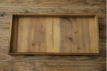 和製アンティーク　総ケヤキ(欅)材　時を経た味わいと力強い杢目が魅力的な文机　(R-079487)