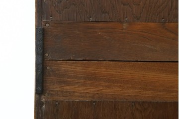 和製ヴィンテージ　上手物!!　ナラ材　上品な意匠が光る着物箪笥　(R-079489)
