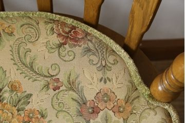 中古　ナラ(楢)材　飛騨家具　WINDS太平　楢(ナラ)材　どこから見ても美しいデザインが魅力的なベンチ(二人掛け、2P、長椅子、イス)(R-079493)