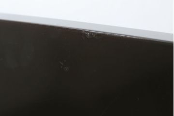 和製ビンテージ　輪島塗り　日展作家　加治武　キジ(雉)のつがいを描いた美しい蒔絵が目を引く衝立て(パーテーション、衝い立て、つい立て、間仕切り、ディスプレイ、ヴィンテージ)(R-079496)