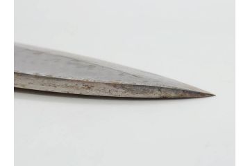 伝統工芸士　堺打刃物　左利き用　全長287mm　出刃包丁(和包丁、庖丁、ナイフ、調理器具、日本製、刃物、共箱付き)(R-079505)
