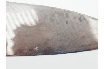伝統工芸士　堺打刃物　左利き用　全長287mm　出刃包丁(和包丁、庖丁、ナイフ、調理器具、日本製、刃物、共箱付き)(R-079505)