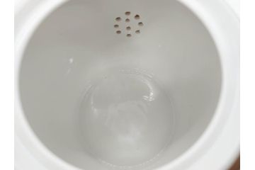 戦前　オールドTOTO　東洋陶器　TOYOTOKI KAISHA　落ち着いた上品さが魅力のティーセット(金彩、葉模様、東陶、トートー、プレート、ティーポット、ティーカップ、ソーサー、クリーマー、ミルクジャー、シュガーポット、ケース付き)(R-079510)　　