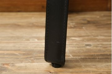 中古　Cassina(カッシーナ)　412　CAB(キャブ)　MARIO BELLINI(マリオベリーニ)　ブラック(黒)　シンプルモダンな空間づくりに活躍するアームレスチェア(ダイニングチェア、椅子、イス)(定価約24万円)(R-079511)