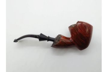アイルランド　PETERSON’S(ピーターソン)　STERLING SILVER(スターリング シルバー)/デンマーク　BARI(バリ)　素材を生かしたデザインが持ち味のパイプ煙草4点セット(タバコ、木製、 喫煙具、煙草、煙管、キセル、箱付き、袋付き、北欧)(R-079513)