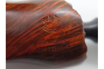 アイルランド　PETERSON’S(ピーターソン)　STERLING SILVER(スターリング シルバー)/デンマーク　BARI(バリ)　素材を生かしたデザインが持ち味のパイプ煙草4点セット(タバコ、木製、 喫煙具、煙草、煙管、キセル、箱付き、袋付き、北欧)(R-079513)