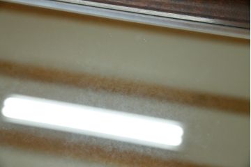 中古　松本民芸家具　シンプルながら品の良い佇まいが魅力のD型姿見(スタンドミラー、鏡)(定価約14万8千円)(R-079536)