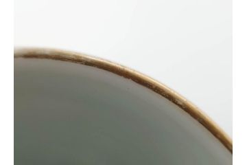 江戸期　古伊万里　染付　牡丹のデザインが上品なお猪口5客セット(金彩、ちょう、蝶、花、蕎麦猪口、酒器、おちょこ、御猪口、湯呑み、湯のみ、和食器)(R-079563)