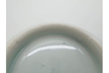 江戸期　古伊万里　染付　清淑な雰囲気を感じられるお猪口5客セット(金彩、ちょう、蝶、花、蕎麦猪口、酒器、おちょこ、御猪口、湯呑み、湯のみ、和食器)(R-079564)
