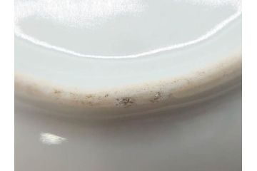 明治期　九谷焼　赤絵　金彩　鳳凰図　厳かな風格のある急須(鳥、雲文、和食器、水注、茶道具、茶器、水指、水差)(R-079566)