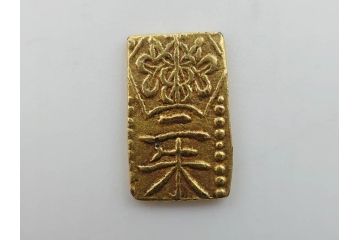 江戸期　天保一分銀　文政南鐐一朱銀　万延二朱判金　天保二朱判金など7点セット(古銭、金貨、銀貨、硬貨、コイン、銀座常是、日本)(R-079571)