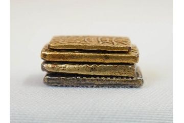 江戸期　天保一分銀　文政南鐐一朱銀　万延二朱判金　天保二朱判金など7点セット(古銭、金貨、銀貨、硬貨、コイン、銀座常是、日本)(R-079571)