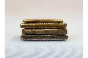 江戸期　天保一分銀　文政南鐐一朱銀　万延二朱判金　天保二朱判金など7点セット(古銭、金貨、銀貨、硬貨、コイン、銀座常是、日本)(R-079571)