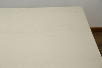 中古　展示品　新品同様品　arflex(アルフレックス)　Patrick Norguet(パトリック・ノルゲ)デザイン　IENA(イエナ)　DEKTON(デクトン)　無駄のない洗練されたデザインが素敵なダイニングテーブル(食卓、6人掛け、作業台、ミーティングテーブル、会議テーブル、打ち合わせテーブル)(定価約123万円)(R-079576)