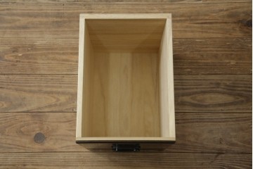 和製ビンテージ　美品!!　力峯作　総紫檀(シタン)材　内部桐(キリ)材　引き出し8杯付きで収納力も抜群の飾り棚　定価推定約60万円　(R-079588)