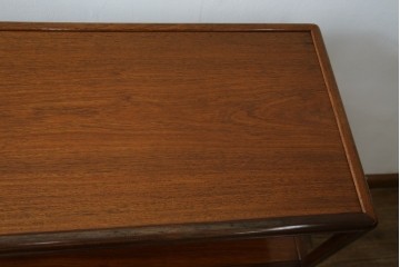 和製ビンテージ　美品!!　力峯作　総紫檀(シタン)材　内部桐(キリ)材　引き出し8杯付きで収納力も抜群の飾り棚　定価推定約60万円　(R-079588)