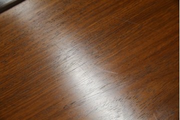 和製ビンテージ　美品!!　力峯作　総紫檀(シタン)材　内部桐(キリ)材　引き出し8杯付きで収納力も抜群の飾り棚　定価推定約60万円　(R-079588)