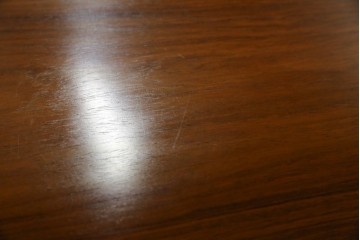 和製ビンテージ　美品!!　力峯作　総紫檀(シタン)材　内部桐(キリ)材　引き出し8杯付きで収納力も抜群の飾り棚　定価推定約60万円　(R-079588)