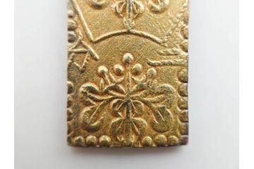 明治期　古銭　明治二分判金5点セット(金貨、硬貨、コイン、日本)(R-079608)