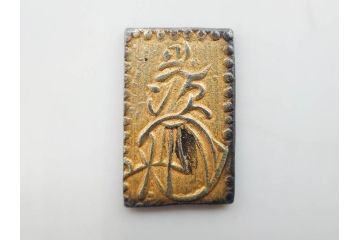 明治期　古銭　明治二分判金5点セット(金貨、硬貨、コイン、日本)(R-079608)