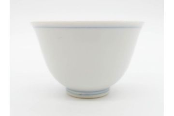 山田義明(号龍山)　九谷焼　花鳥図　約9cm　2.8寸　豊かな色彩が美しい汲出碗5客セット(牡丹、ぼたん、茶器、煎茶道具、湯のみ、湯呑み、共箱付き、和食器、裏印、二寸八分)(R-079610)
