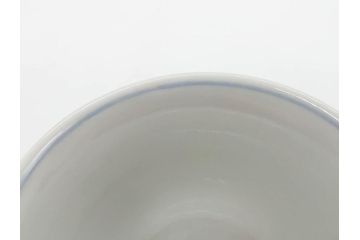 山田義明(号龍山)　九谷焼　花鳥図　約9cm　2.8寸　豊かな色彩が美しい汲出碗5客セット(牡丹、ぼたん、茶器、煎茶道具、湯のみ、湯呑み、共箱付き、和食器、裏印、二寸八分)(R-079610)