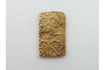 江戸期　古銭　宝永一分判金(金貨、硬貨、コイン、日本)(R-079612)