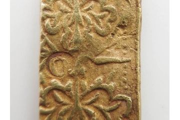 江戸期　古銭　宝永一分判金(金貨、硬貨、コイン、日本)(R-079612)