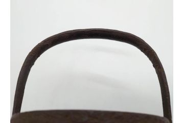 明治44年　三巌堂　未使用　南部　大同生命記念　時を重ねた趣のある南部鉄瓶(三厳堂、湯沸、湯瓶、茶道具、茶器)(R-079614)