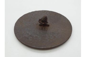 明治44年　三巌堂　未使用　南部　大同生命記念　時を重ねた趣のある南部鉄瓶(三厳堂、湯沸、湯瓶、茶道具、茶器)(R-079614)