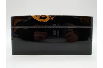 大正〜昭和初期　金蒔絵　松竹梅　雅な佇まいの文箱(木製、硯箱、小物入れ、漆器、手許箱、書道具)(R-079615)