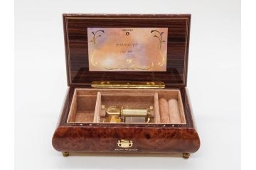 ORPHEUS(オルフェウス)　SANKYO(サンキョー)　山下達郎 「クリスマス・イヴ」　30弁　イタリア製象嵌　高級感溢れるオルゴール(SR32、日本電産、ジュエリーケース、小物入れ、宝石箱、MUSIC BOX)(R-079616)